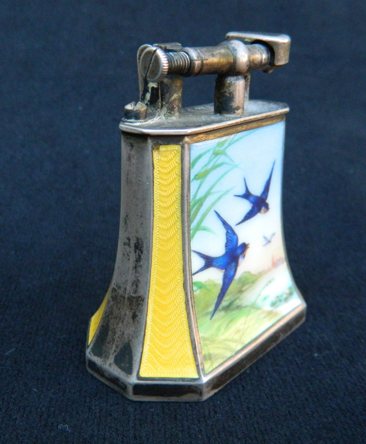 Table lighters collectors' guide eBay Dunhill Unique Table LiftArm