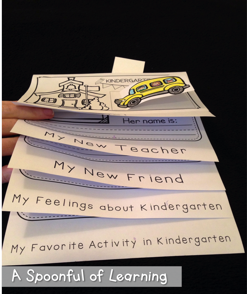 Back to School Flip Books 4