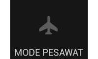 mode pesawat smartphone
