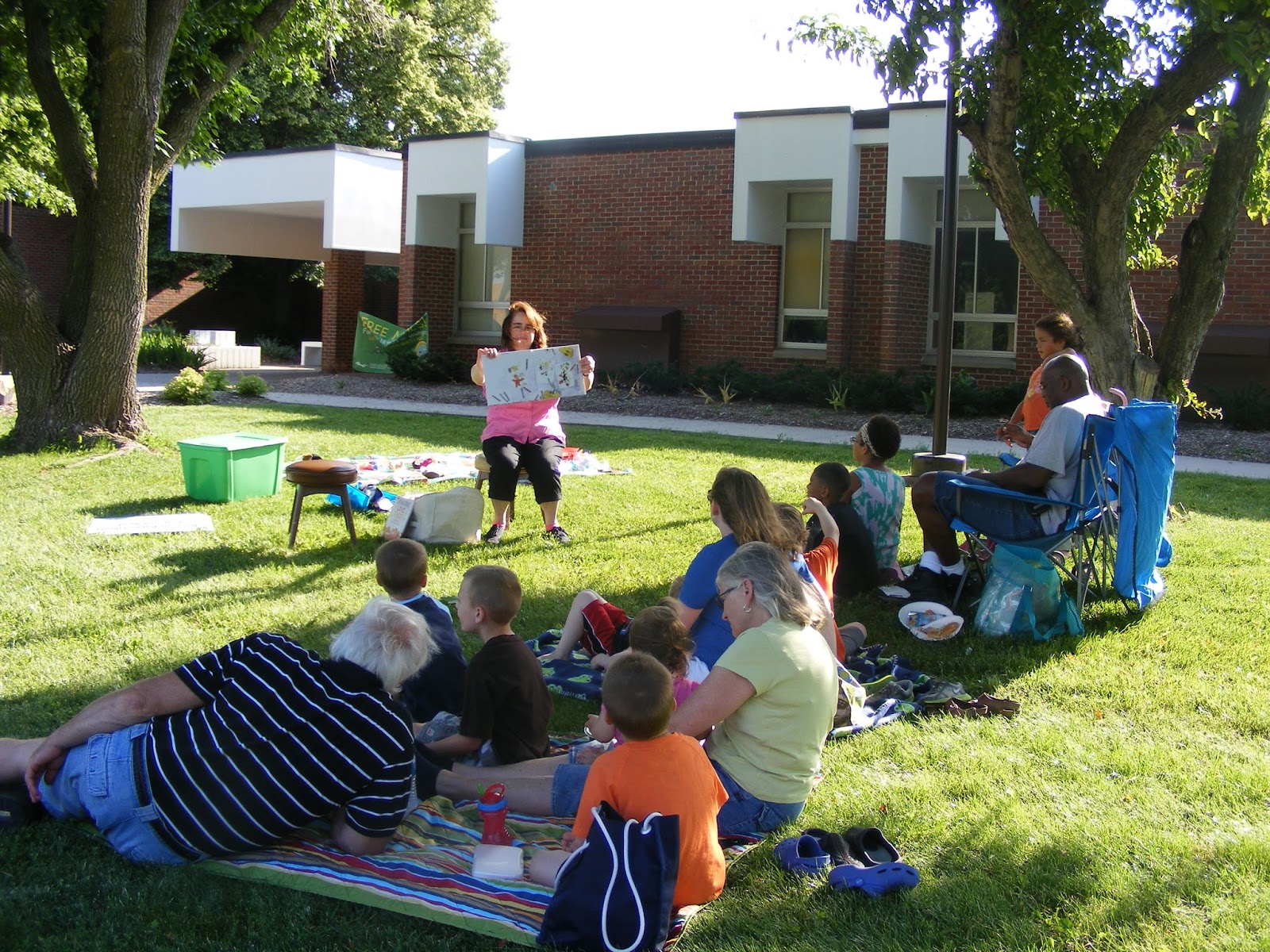 Stories Rhymes and Singalong Times! Park & Read at Pawnee Elementary