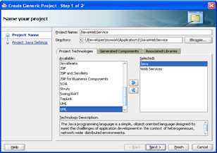 SOA 11g - Create and Deploy Java Web Service from Jdeveloper - Oracle ...