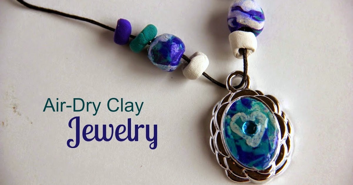 Air Dry Clay Beads ~ Designed by Carolyn Stearns