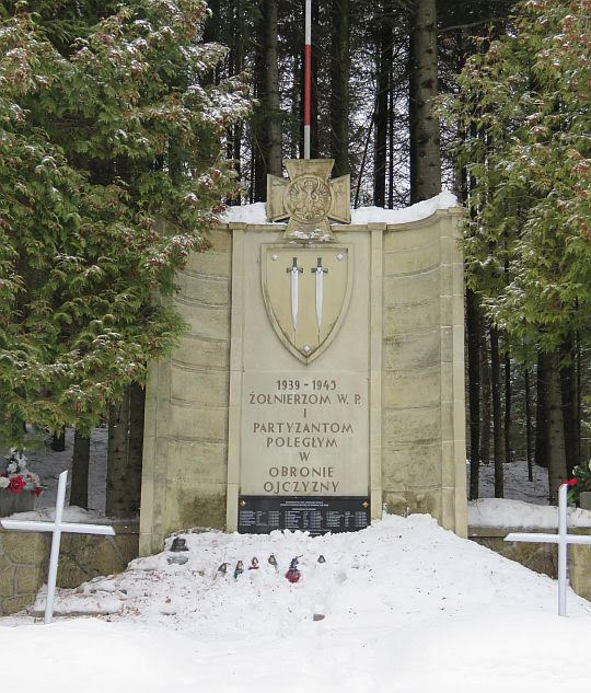 Cmentarz wojenny w Wysokiej.