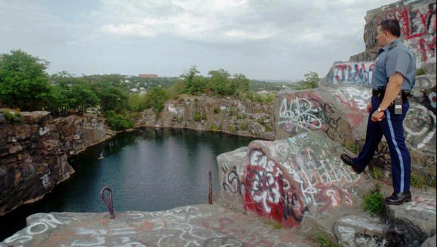 Quincy Quarries Reservation A MultiColored, OpenAir Museum of Sorts!
