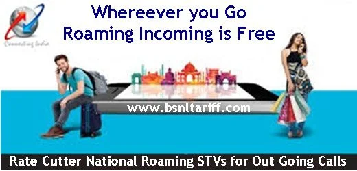 National Roaming STV 118 with PRBT and data usage