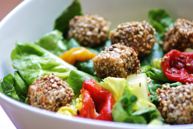 GEFRO Balance Salat mit gebackenem Schafskäse