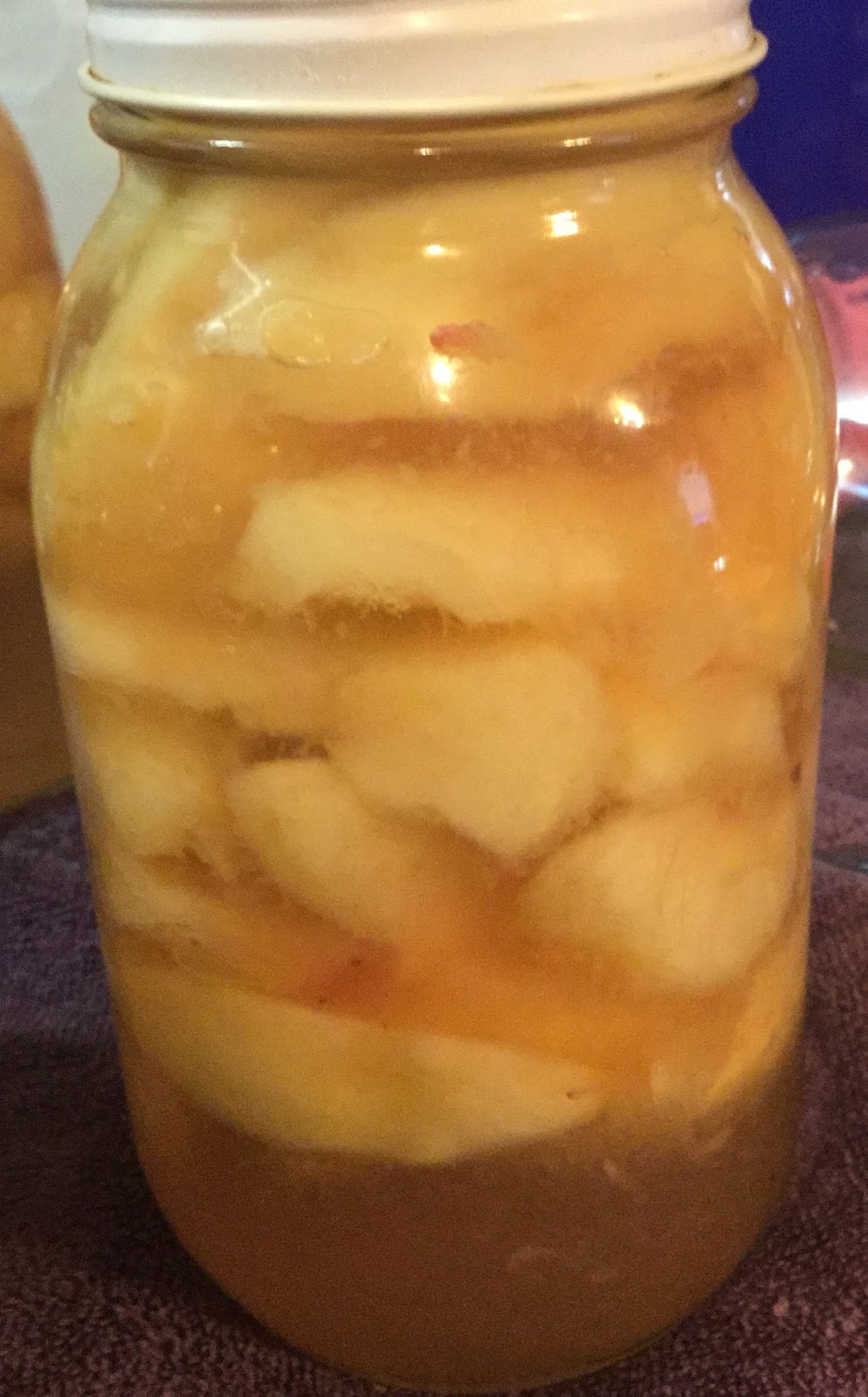 Countrified Hicks Canning Nectarines