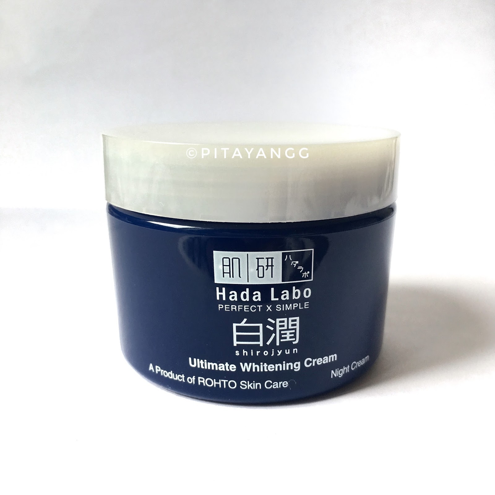 Review Hada Labo Shirojyun Ultimate Whitening Night Cream EVERYTHING