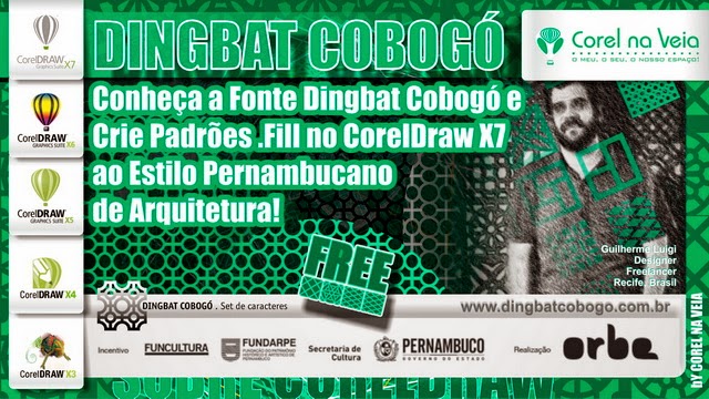 Conheça a Fonte Dingbat Cobogó e Crie Padrões Vetorias no CorelDraw X7