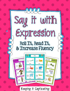 Say it with Expression: Roll It, Read It, & Increase Fluency