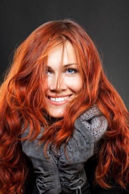 La moda en tu cabello: Color de cabello pelirrojo cobrizo Otoño