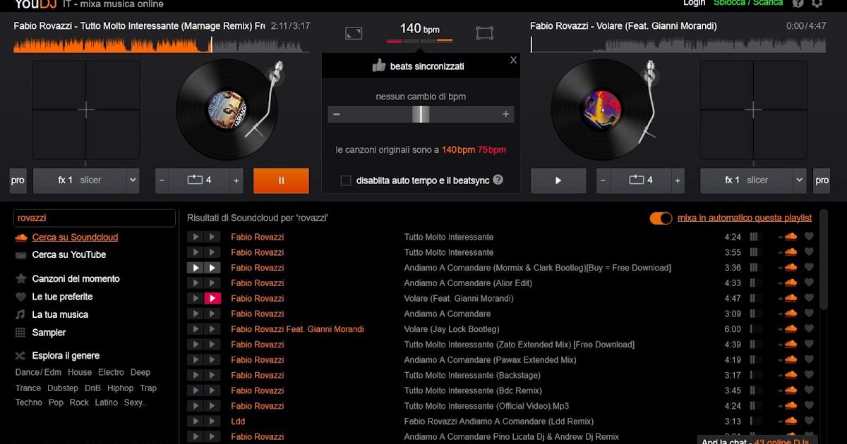 Music video mixer Youtube e diventi DJ da discoteca