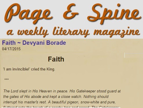 Verbolatry - Devyani Borade - Faith - Page And Spine