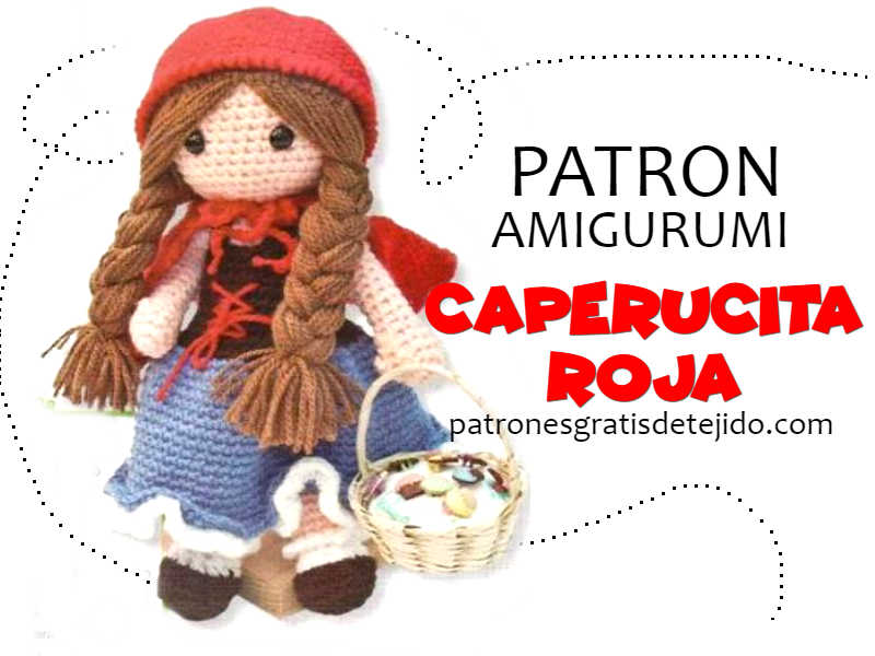 caperucita roja amigurumi