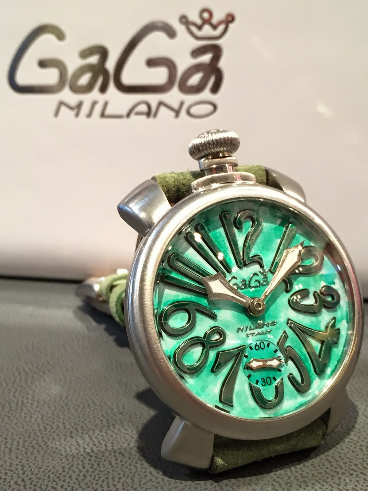 GaGa MILANO[ガガ ミラノ]春にオススメのグリーンな時計。 | LOUIS COLLECTION 福岡キャナルシティOPA