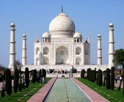 taj mahal in agra is located in uttar pradesh and is one of the best tourist places in india