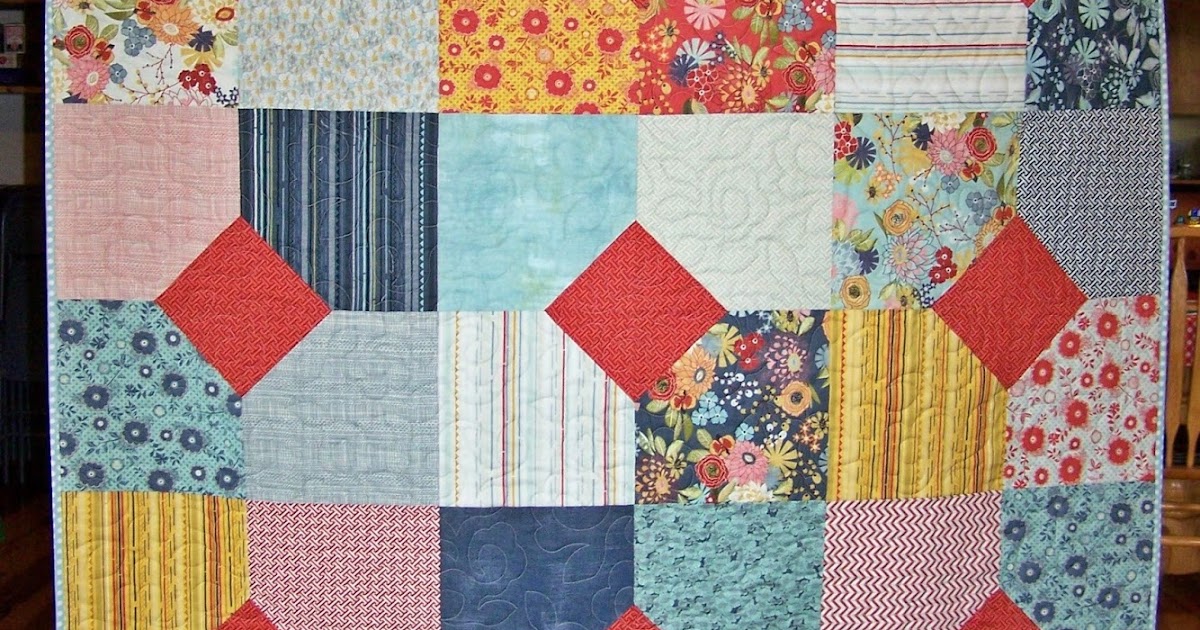 Busy Hands Quilts PB&J Layers of Charm Lap Quilt