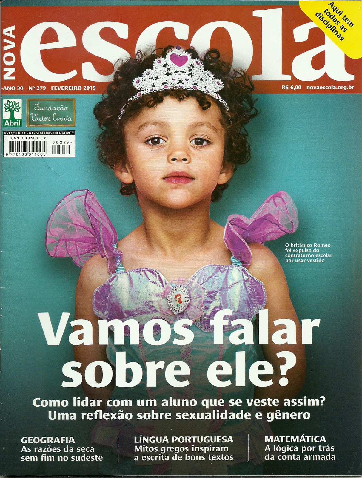 “Vamos falar sobre ele?”