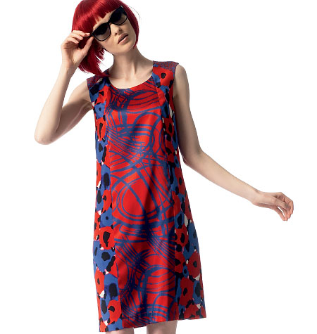 Fehr Trade: Hooray for the Vogue 1280 DKNY sheath dress pattern!