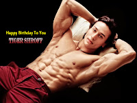 tiger shroff birthday wallpapers whatsapp status video, beautiful abs pack showing off by tiger shroff for his upcoming birthday.
