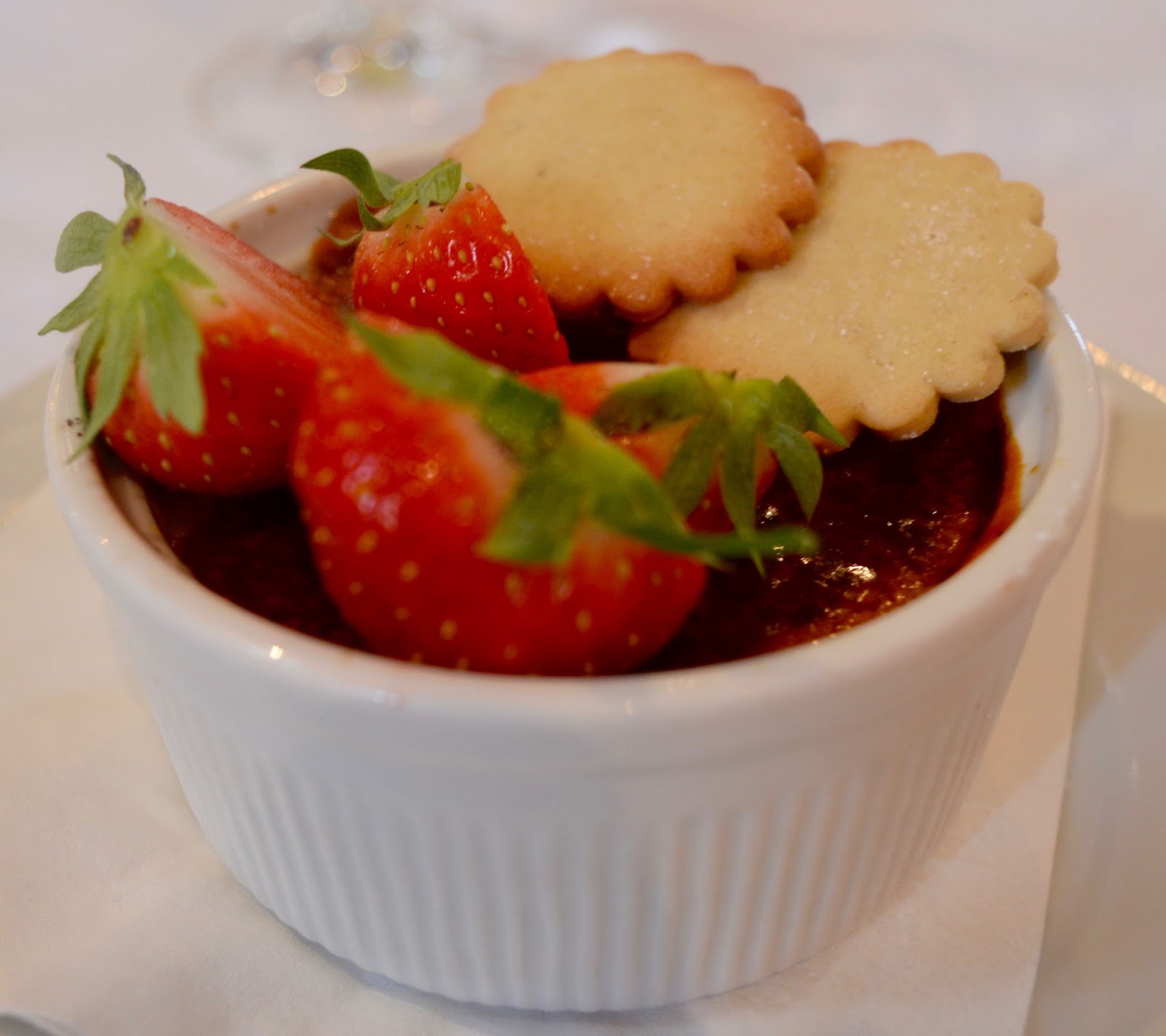 Family Sunday Lunch at The Cherry Tree Restaurant, Jesmond | A Review - creme brulee dessert