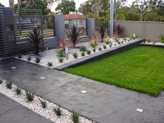 Home And Garden Modern Front Yard Ideas, Front Yard Modern Landscaping Plants Design