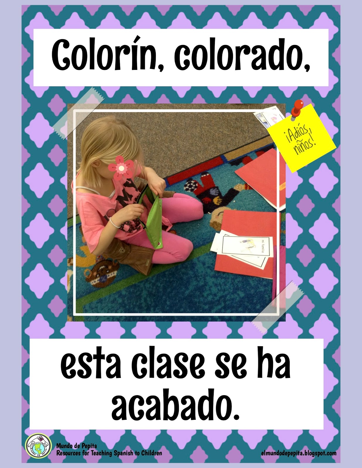 Routines for the End of Spanish Class- Cleaning Up and Saying Goodbye How Do You Say Clean Up In Spanish