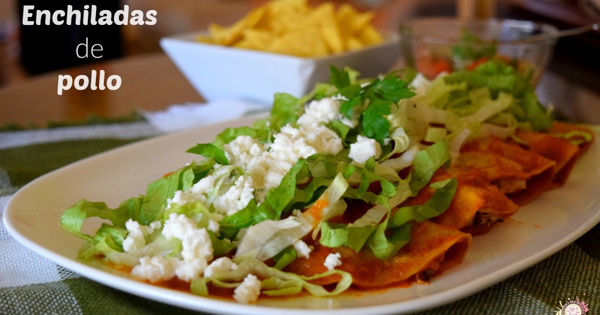 Enchiladas de pollo Sabrina´s Sea of Colors