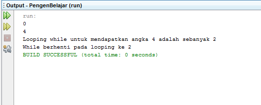 Coding Looping While Dalam Bahasa Java