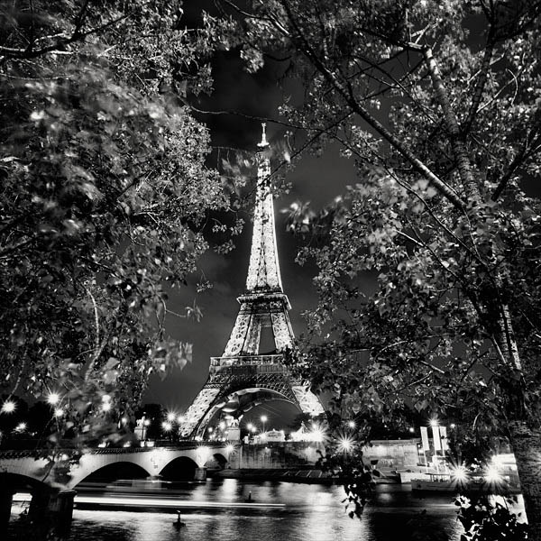 Black and White, Night City Landscape 1001Best Wallpapers