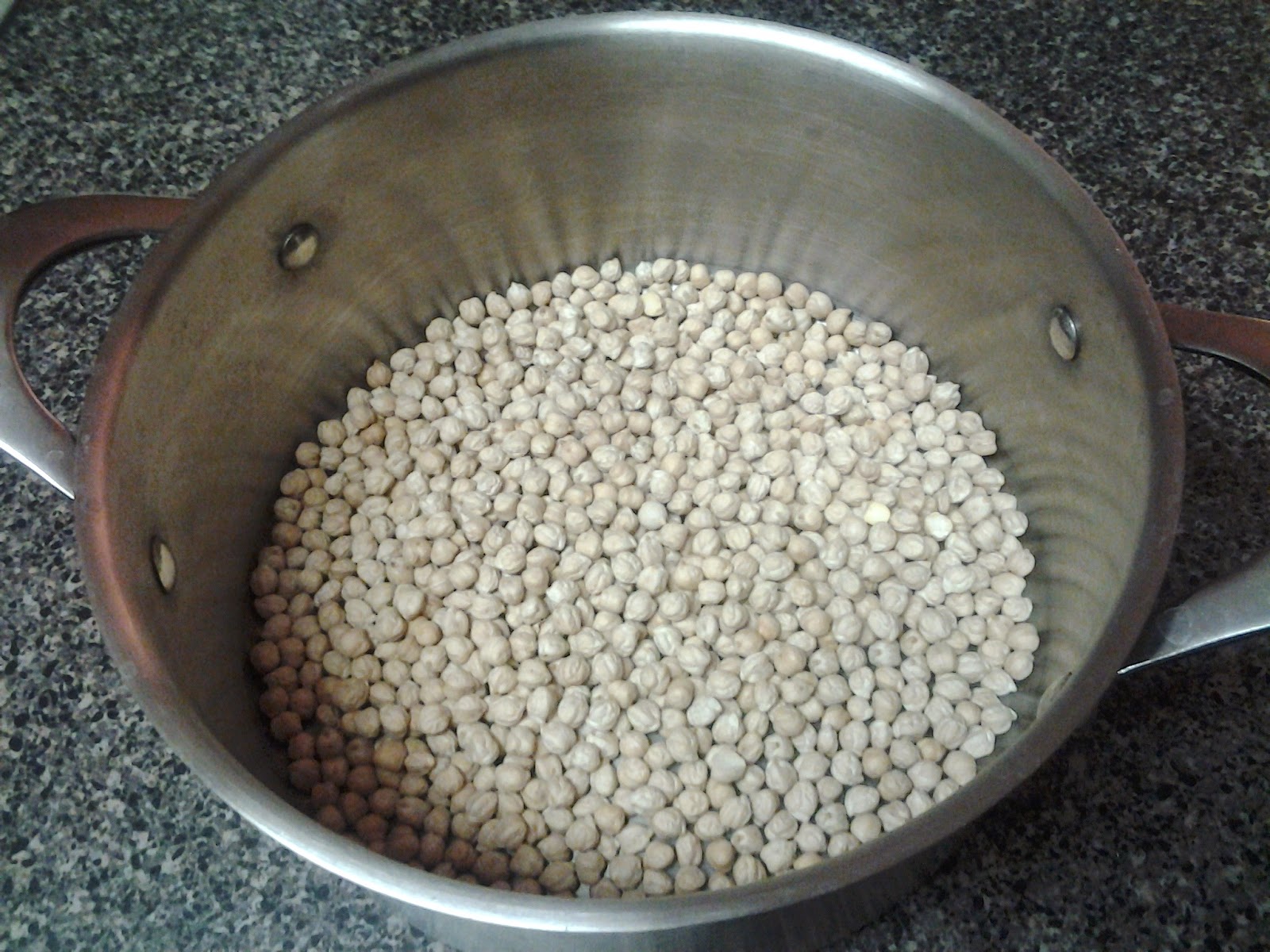 Winding Spiral Case Chickpeas Dried vs. Canned