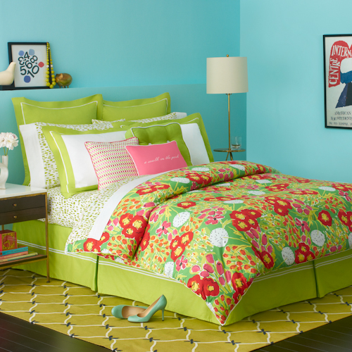 Pink Pineapple Kate Spade Bedding!