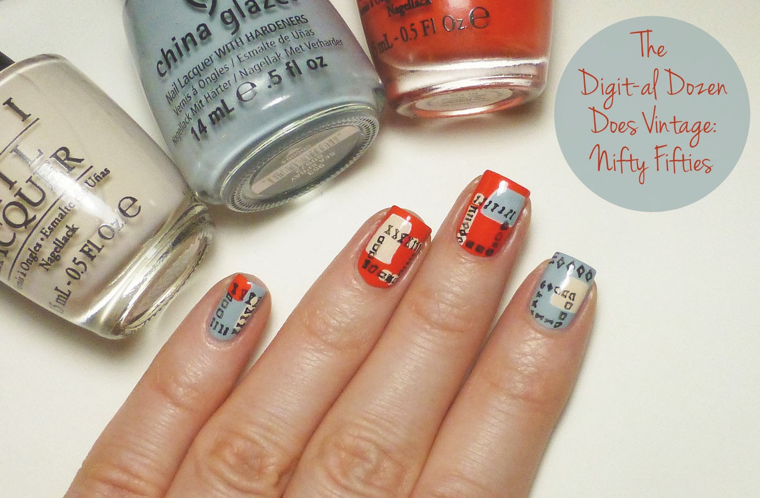 Will Paint Nails for Food: The Digit-al Dozen Does Vintage: Nifty Fifties