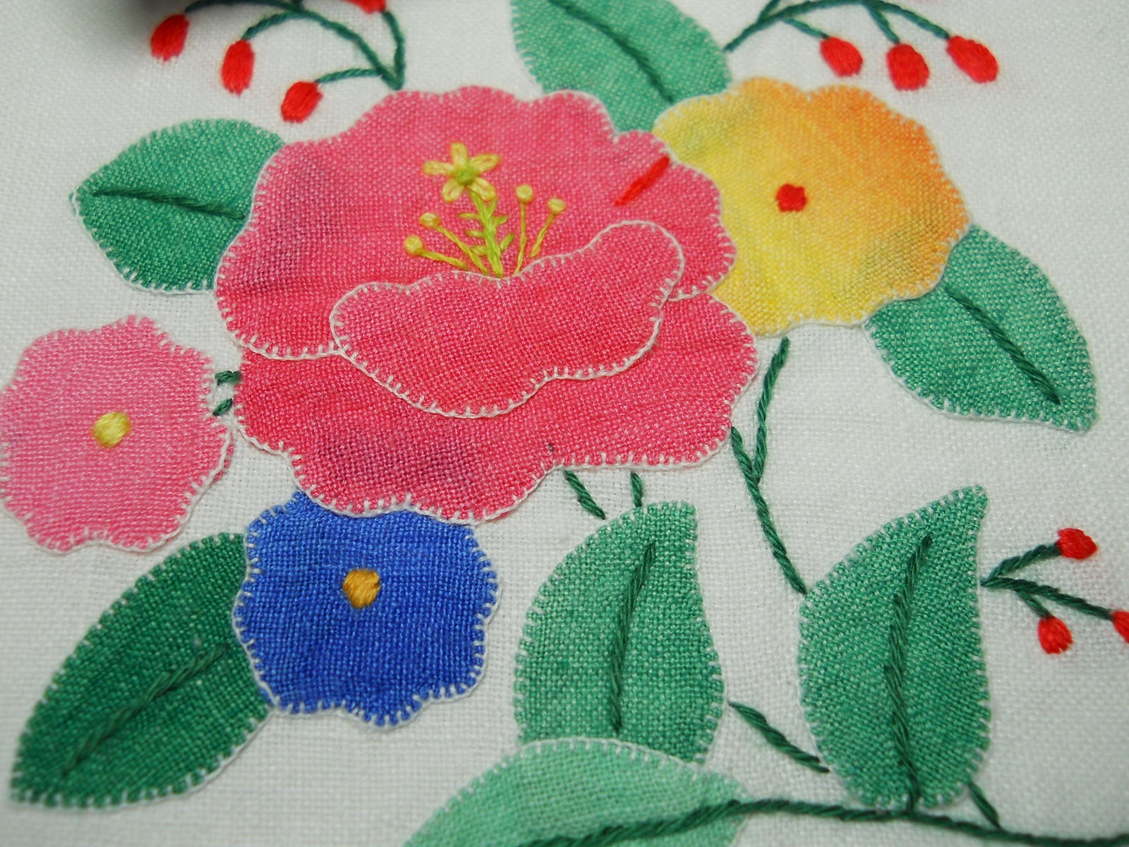 Gingerbread Cottage Vintage Applique