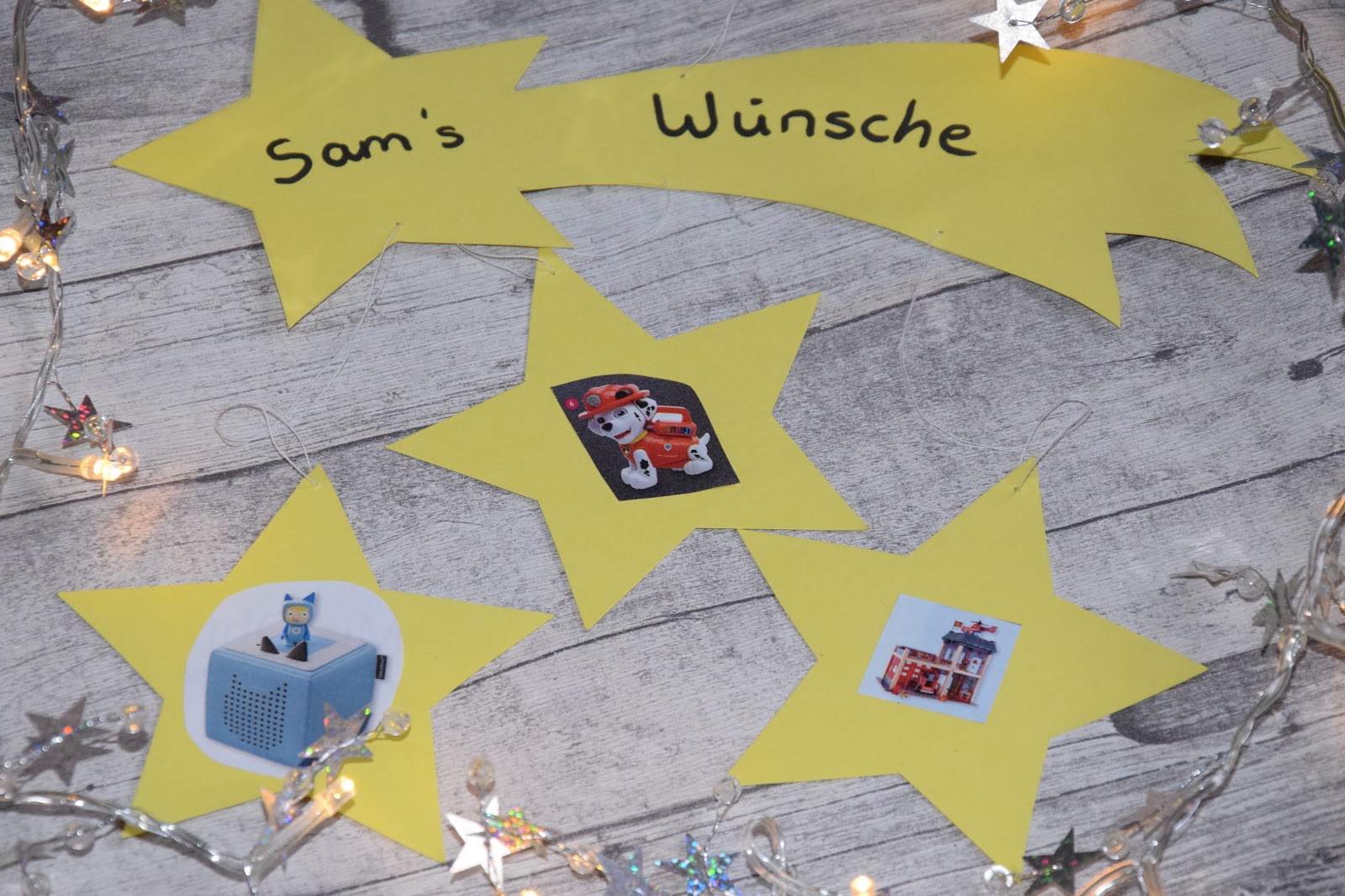 Familie und mehr DIY mit Kindern Wunschzettel mal anders