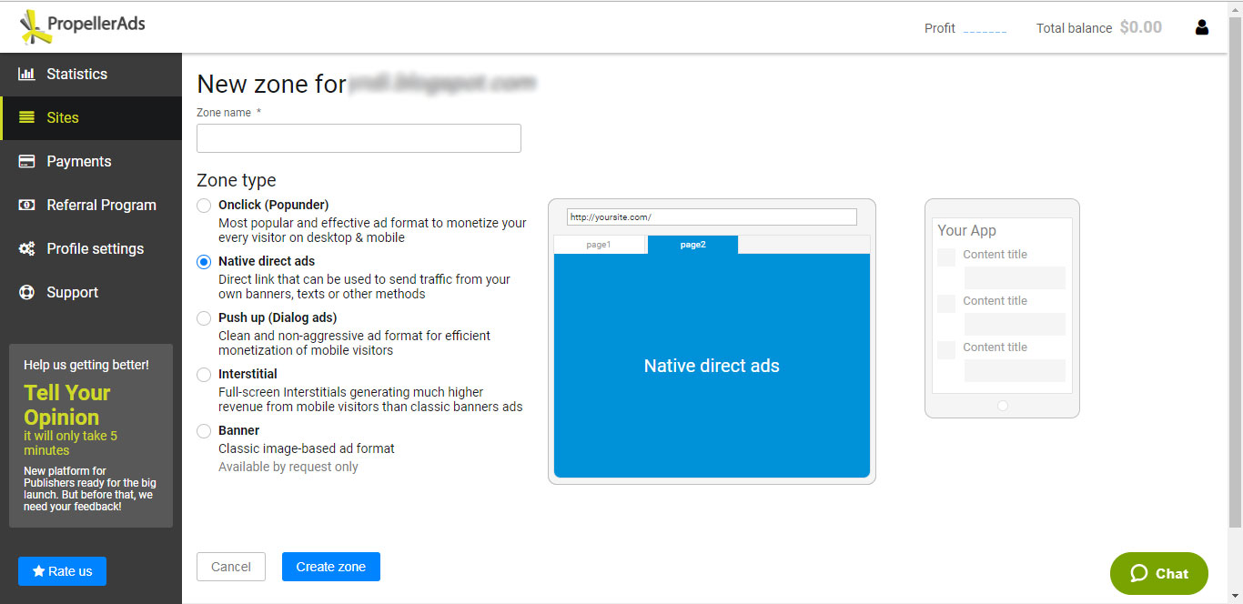 How To Earn Money with Propeller Ads & Earn Money Faster In Blogger