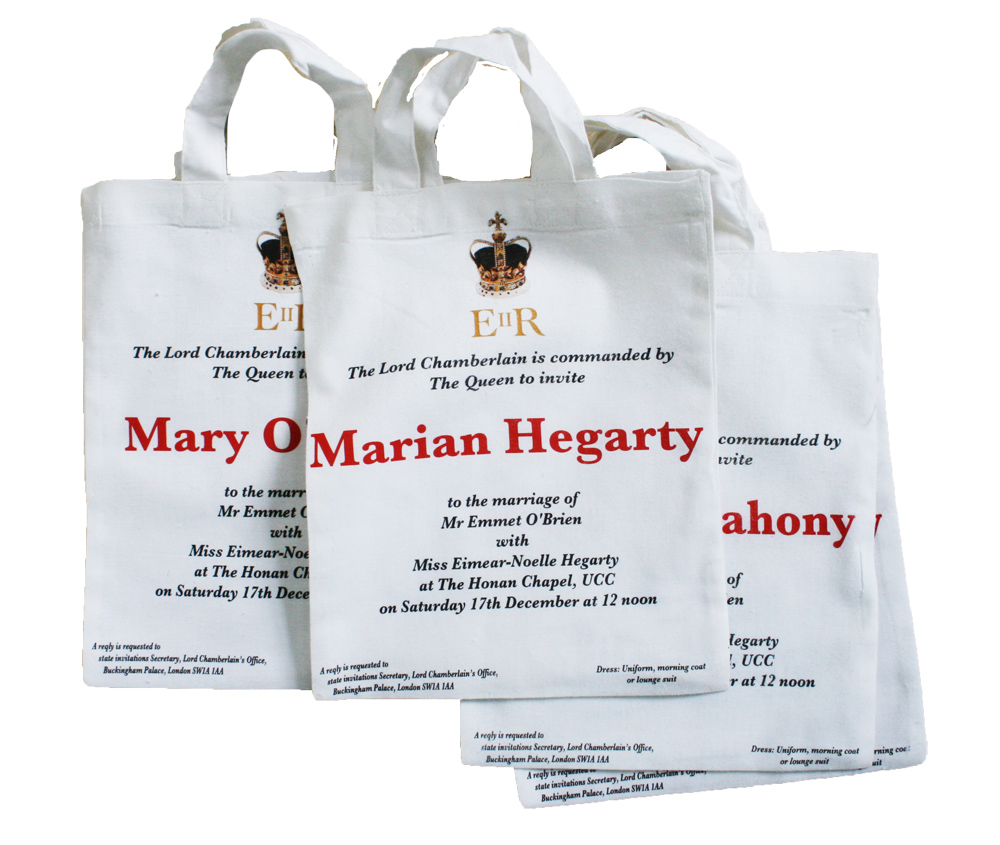 Rocket and Bear Wedding Invitation Bags Custom order