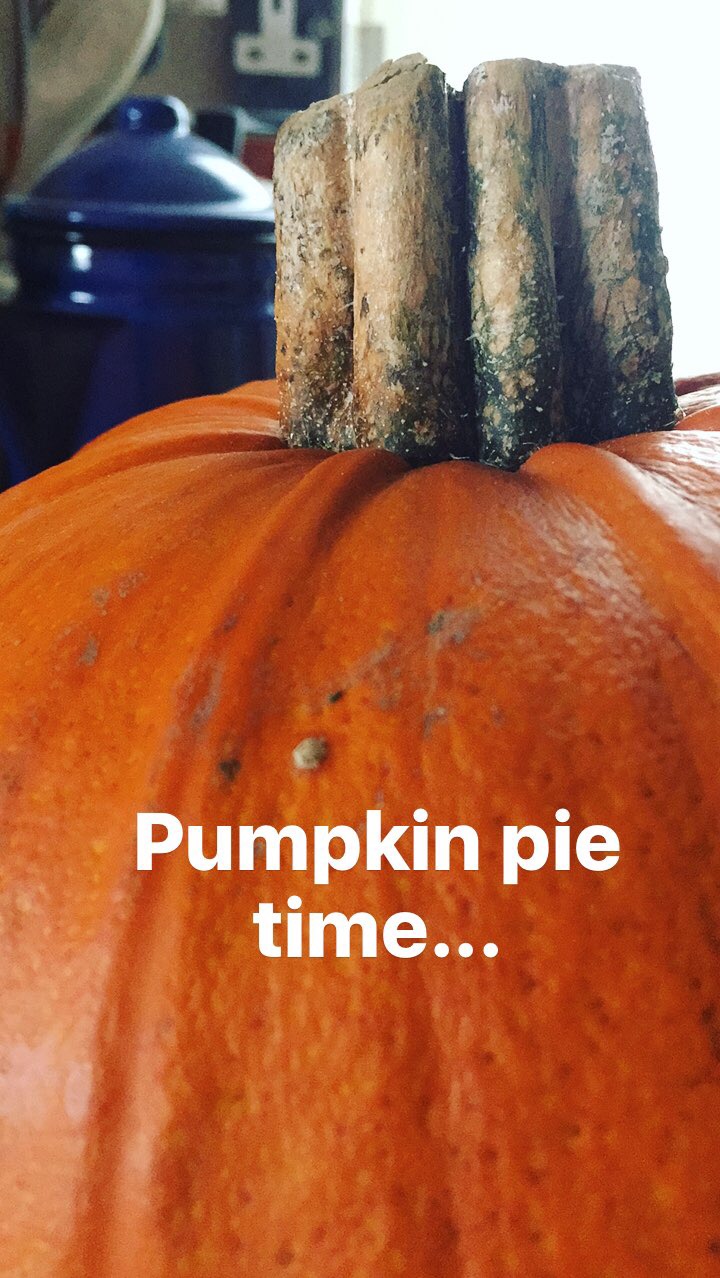 Pumpkin Pie recipe for Halloween night!