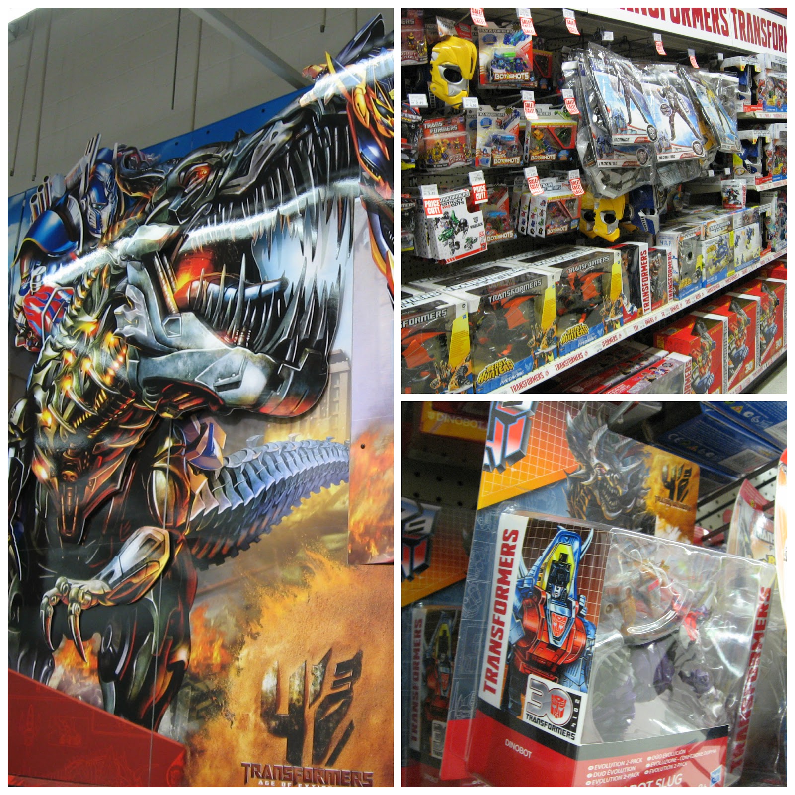 Transformers 4 Age of Extinction at Toys R Us Northampton