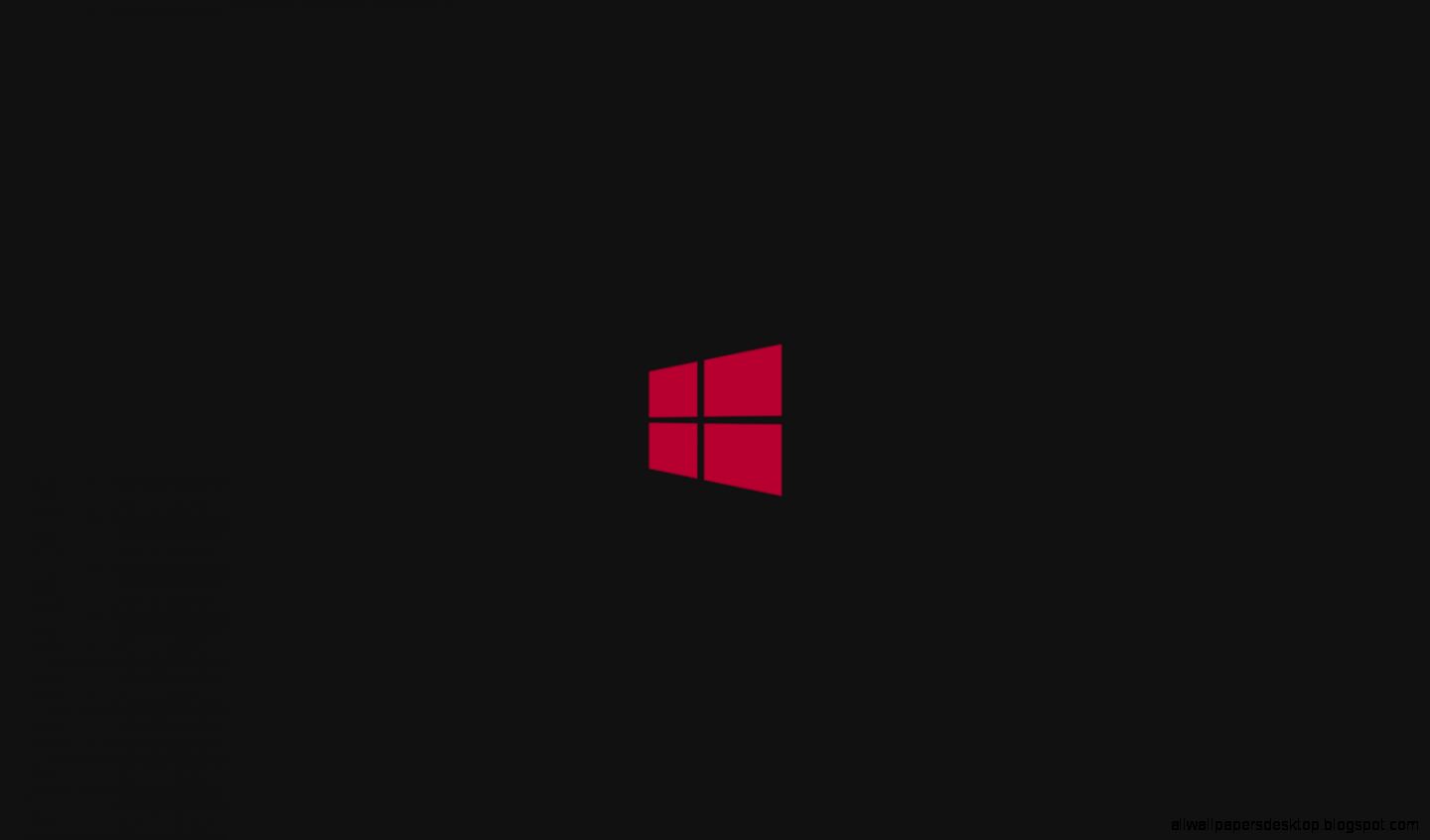 Windows 8 Red Logo Black Hd Background Desktop All Wallpapers Desktop
