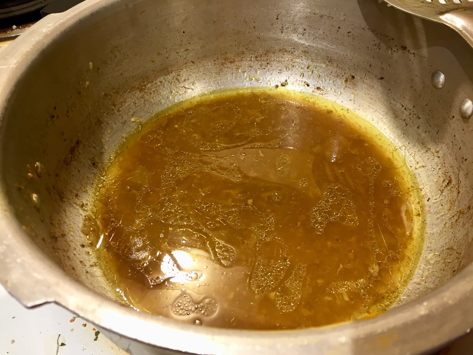 SEPARATING FAT FROM BEEF STOCK