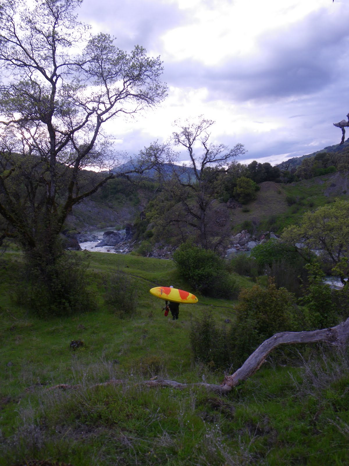 North Coast Paddling North Fork Eel River, Day Two