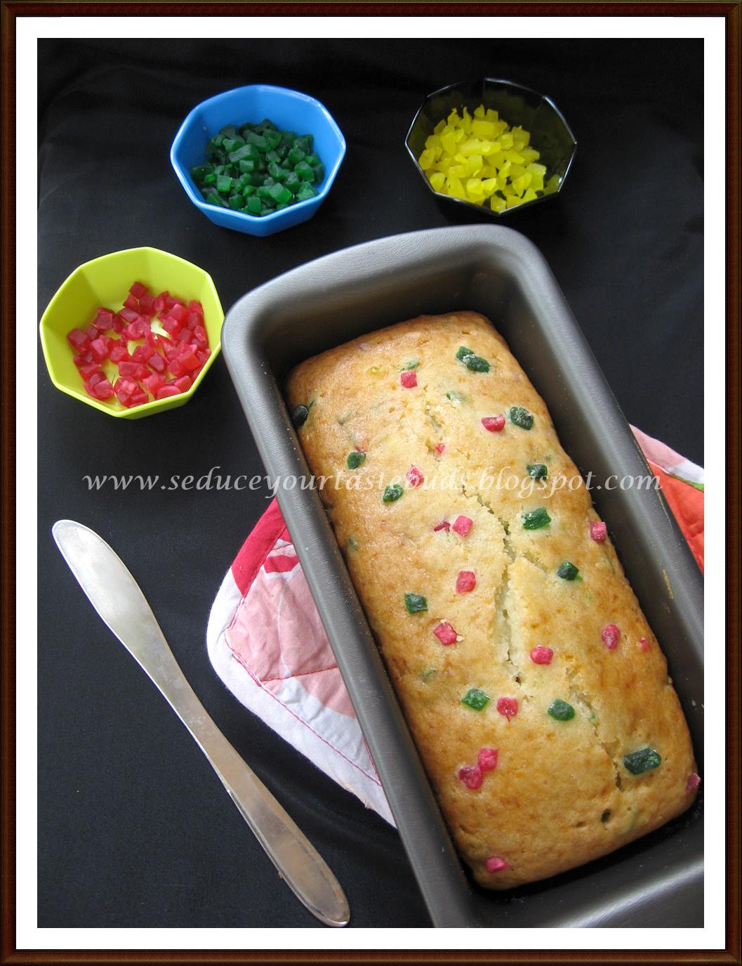 Eggless Tutti Frutti Vanilla Cake Seduce Your Tastebuds