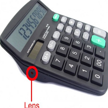 calculator spy camera