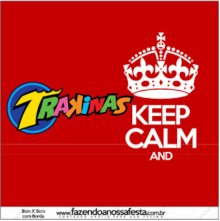 Keep Calm: Etiquetas para Candy Bar para Imprimir Gratis.