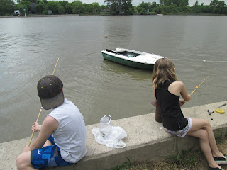 Pesca en el río