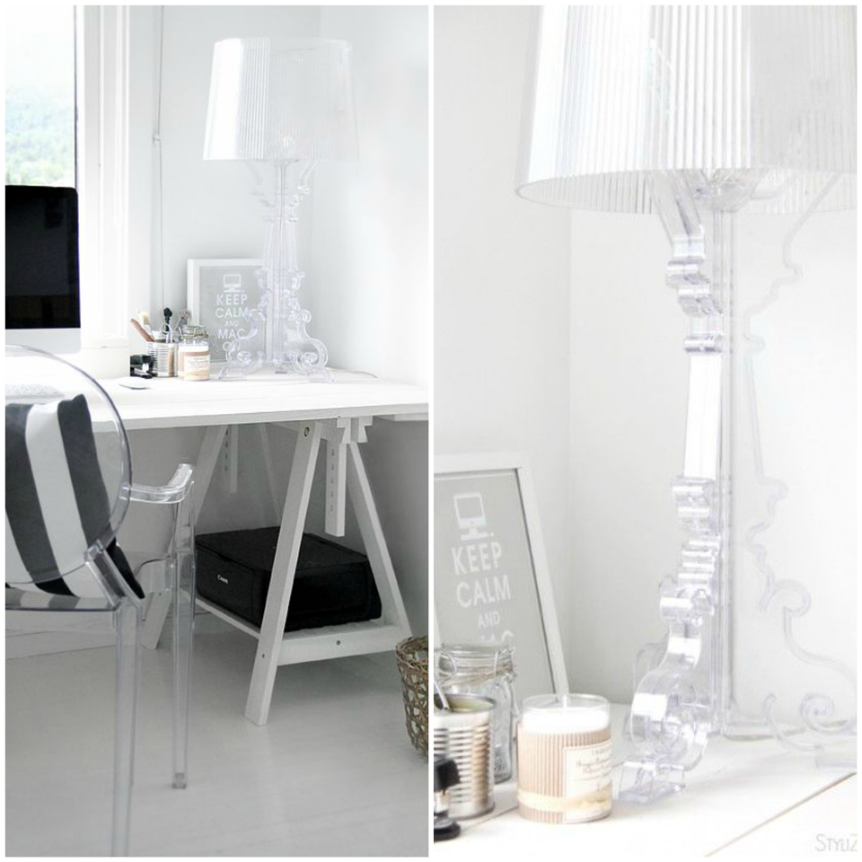 Deco: Bourgie Kartell Lamp 
