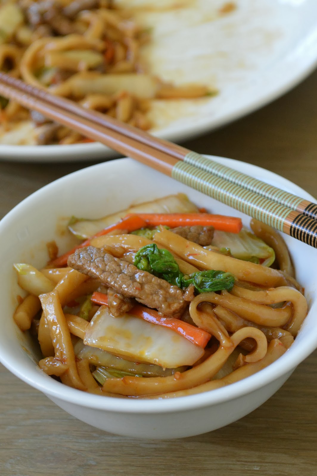 DimSumptuous: Shanghai Fried Noodles 上海粗炒麵