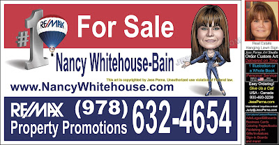 RE/MAX Caricature For Sale Yard Signs