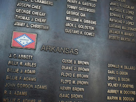 names of service persons from Arkansas who died in the Korean War